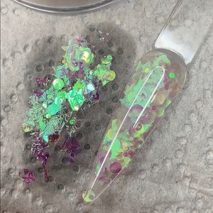 COPY - Butterfly rain 1 ounce glitter mixed acrylic